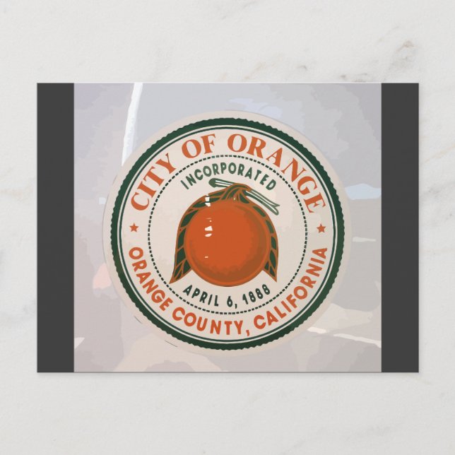 Landkreis, ca., USA Postkarte (Vorderseite)