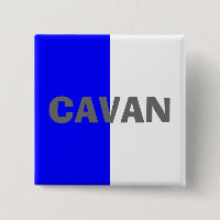 Landkreis Cavan Flag Abzeichen