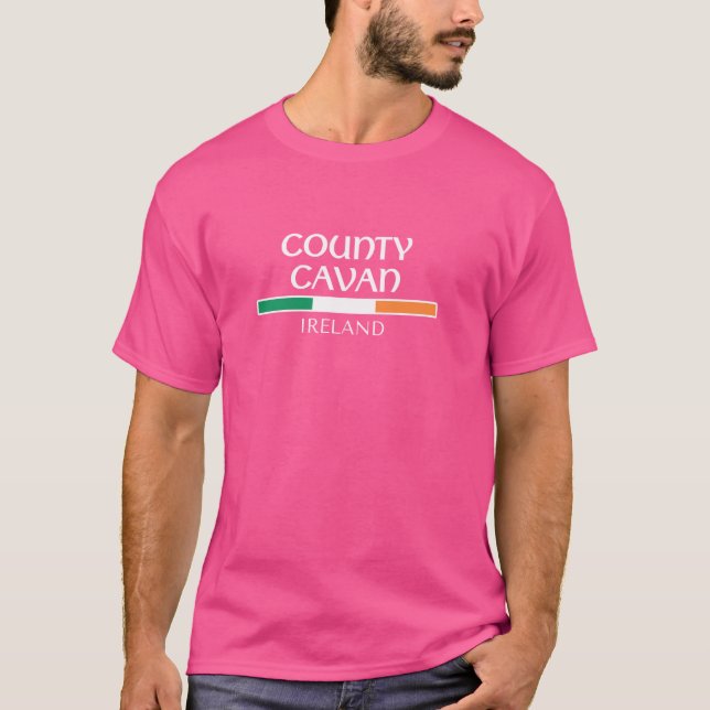 LANDKREIS CAVAN IRLAND T-Shirt (Vorderseite)