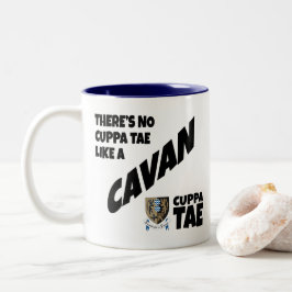 Landkreis Cavan Irland Zwei-Tonen-Kaffee-Tasse Zweifarbige Tasse