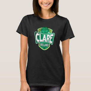 Landkreis Clare Ireland Irish Gaelic Football Hurl T-Shirt