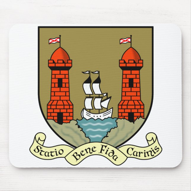 Landkreis Cork Irland Wappen Mousepad (Vorne)