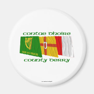 Landkreis Derry Flaggen Magnet