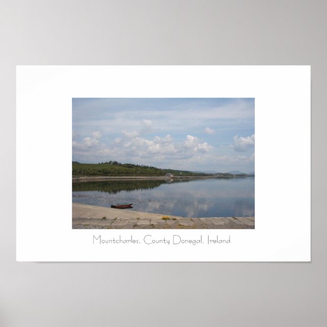 Landkreis Donegal, Irland. Poster (Vorne)