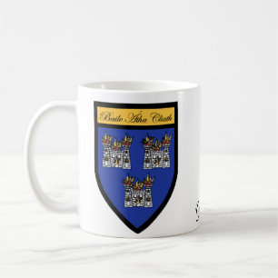 Landkreis-Dublinkarten-u. -Wappen-Tassen Tasse