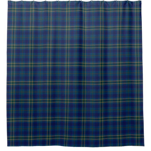Landkreis Fermanagh irischer Tartan-Duschvorhang Duschvorhang (Vorderseite)