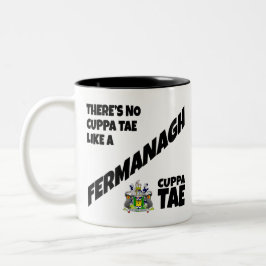 Landkreis Fermanagh Irland Zwei-Tone-Kaffee-Tasse Zweifarbige Tasse