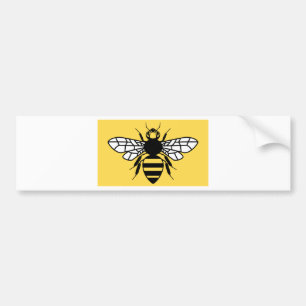 Landkreis-Flagge von größerem Manchester Autoaufkleber