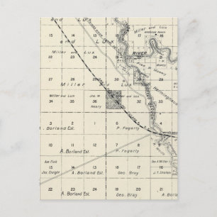 Landkreis Fresno, Kalifornien 10 Postkarte