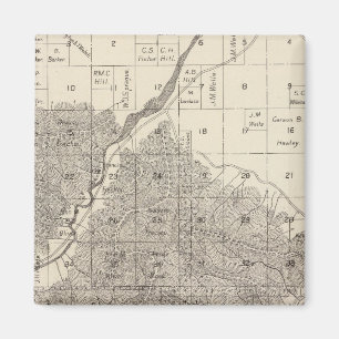 Landkreis Fresno, Kalifornien 18 Magnet