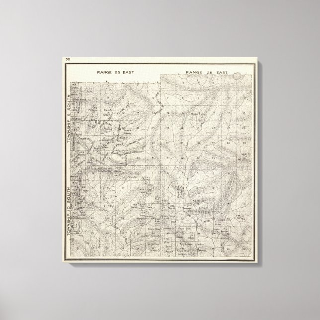 Landkreis Fresno, Kalifornien 23 Leinwanddruck (Vorderseite)