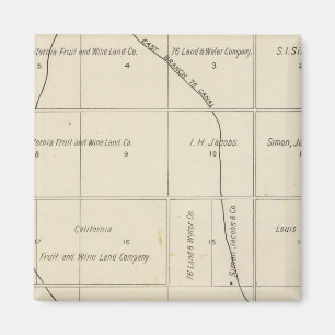 Landkreis Fresno, Kalifornien 23 Magnet