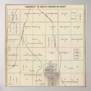 Landkreis Fresno, Kalifornien 23 Poster