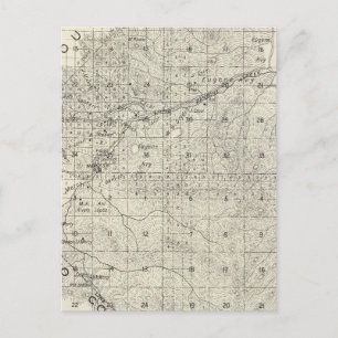 Landkreis Fresno, Kalifornien 30 Postkarte
