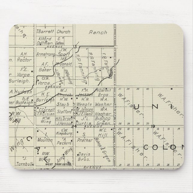 Landkreis Fresno, Kalifornien 35 Mousepad (Vorne)