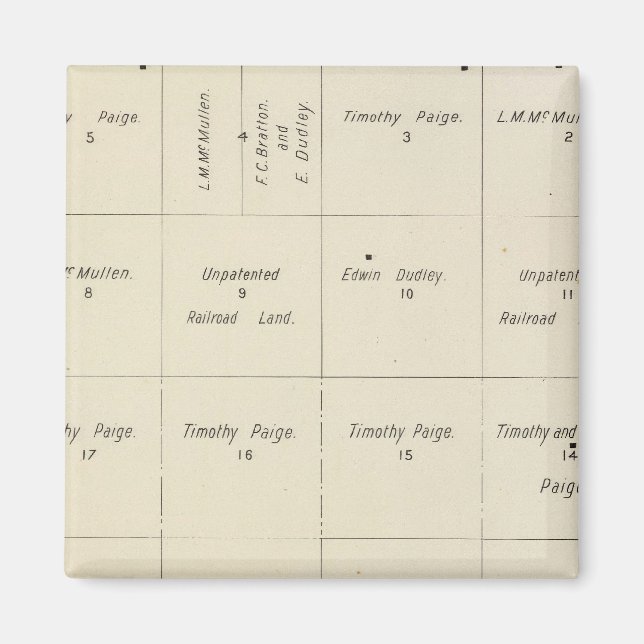 Landkreis Fresno, Kalifornien 4 Magnet (Vorne)