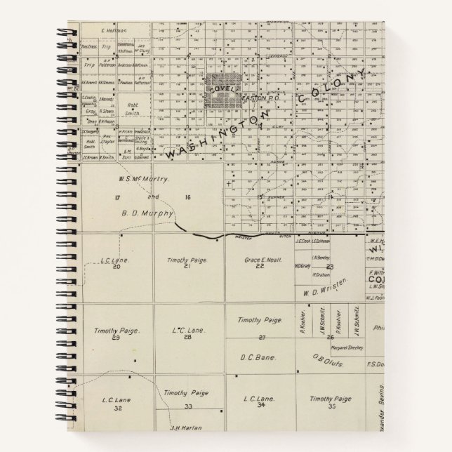 Landkreis Fresno, Kalifornien 6 2 Notizbuch (Vorderseite)