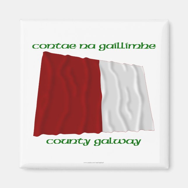 Landkreis Galway Colors Magnet (Vorne)