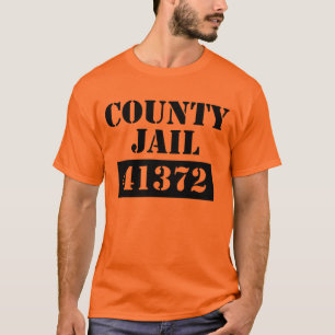 Landkreis Gefängnail Halloween Custome T-Shirt