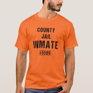 Landkreis Gefängnisinsasse Halloween-Kostüm T-Shirt