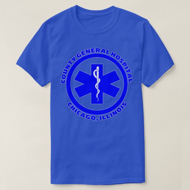 Landkreis General Hospital ER T-Shirt (Design vorne)
