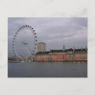 Landkreis Hall - London Eye - Postkarte