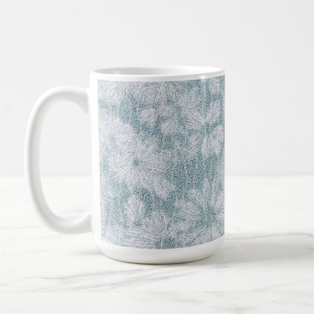Landkreis Hütte Velvety Blue Daisy Kaffeetasse (Links)