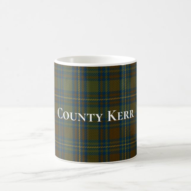 Landkreis Kerr Tartan Kaffeetasse (Mittel)