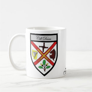 Landkreis-Kildarekarten-u. -Wappen-Tassen Tasse