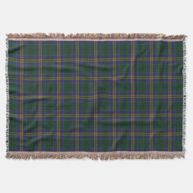 Landkreis Kilkenny Irish Tartan Decke (Vorderseite)