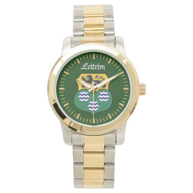 Landkreis Leitrim Wrist Watch Armbanduhr (Vorderseite)