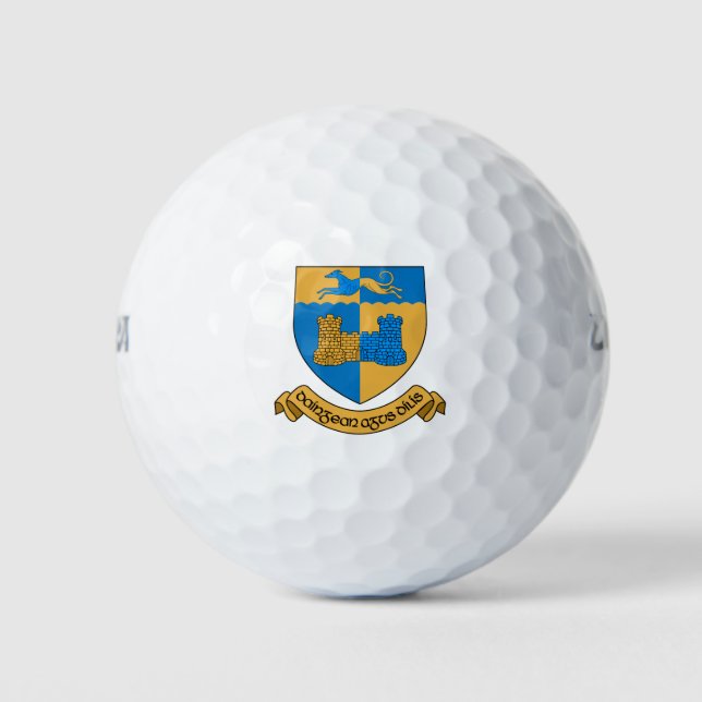 Landkreis Longford Irland Golfball (Vorderseite)