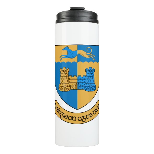 Landkreis Longford Irland Thermosbecher (Vorderseite)