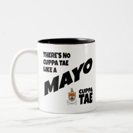 Landkreis Mayo Ireland Zwei-Tone-Kaffee-Tasse Zweifarbige Tasse