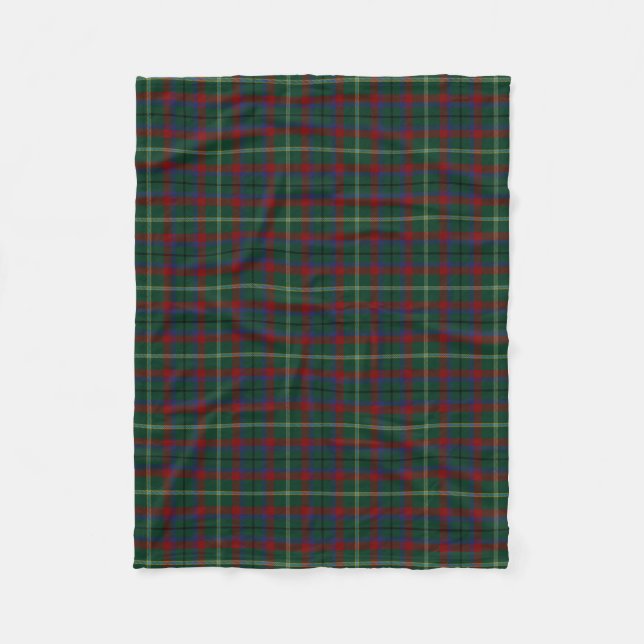 Landkreis-Mayo-IrenTartan Fleecedecke (Vorderseite)