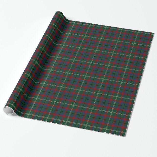 Landkreis-Mayo-IrenTartan Geschenkpapier (Ungerollt)