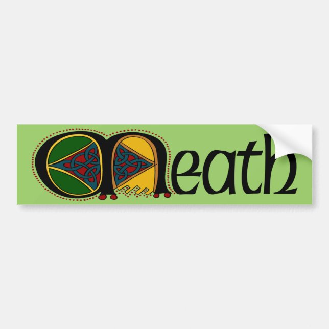 Landkreis Meath Autoaufkleber (Vorne)