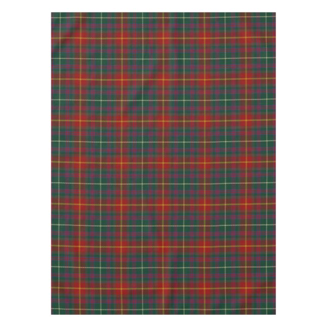 Landkreis Meath IrenTartan Tischdecke (Vorderseite)