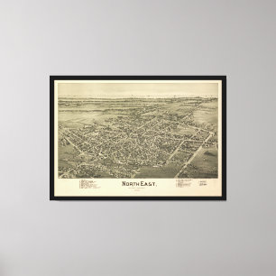 Landkreis Pennsylvania (1896) Leinwanddruck