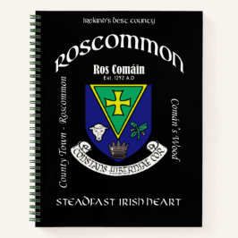 Landkreis Roscommon Ireland Notebook erstellt Notizbuch