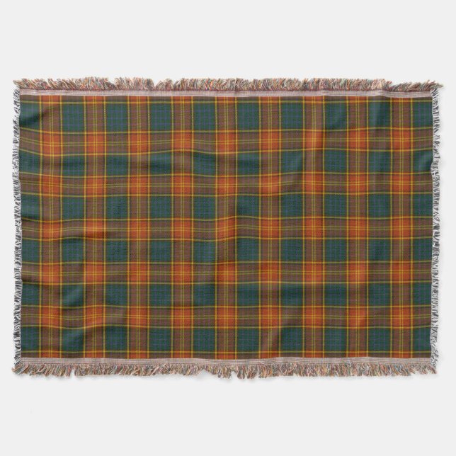 Landkreis Roscommon IrenTartan Decke (Vorderseite)