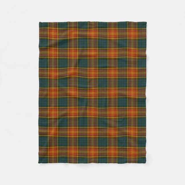 Landkreis Roscommon IrenTartan Fleecedecke (Vorderseite)