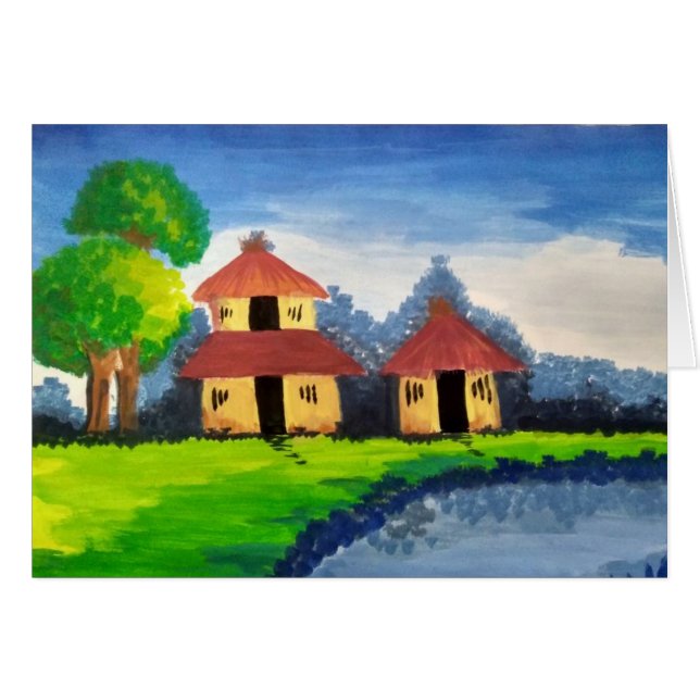 Landkreis Setting Card by Rashmi (Vorderseite (Horizontal))