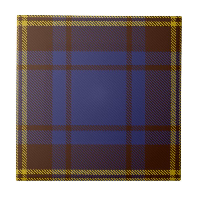 Landkreis Sligo Irish Tartan Fliese (Vorderseite)