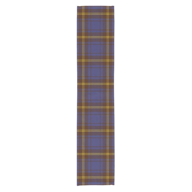 Landkreis Sligo Irish Tartan Kurzer Tischläufer (Vorderseite)