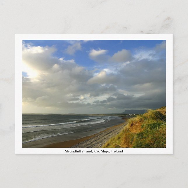 Landkreis Sligo Irland - Strand Strandhill Postkarte (Vorderseite)