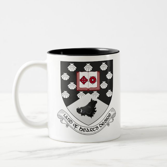 Landkreis Sligo Irland Zweifarbige Tasse (Links)