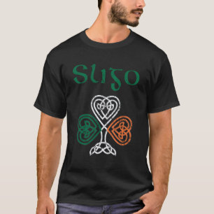 Landkreis Sligo Kleeblatt Irland Flaggen Craig und T-Shirt