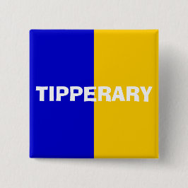 Landkreis Tipperary Flag Abzeichen Button