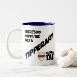 Landkreis Tipperary Irland Zwei-Tone-Kaffee-Tasse Zweifarbige Tasse